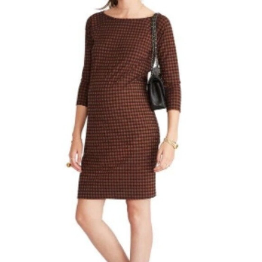 Hatch Maternity Women’s The Mila Dress Navy/Spice Size 1 (US 4-6)